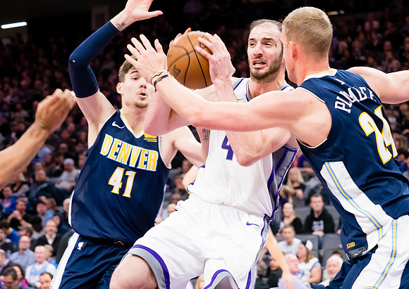 NBA: Denver Nuggets at Sacramento Kings