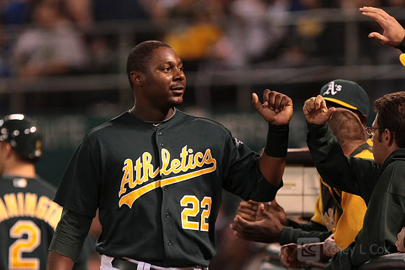 MLB: Cleveland Indians at Oakland Athletics