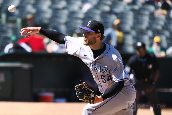 MLB: Colorado Rockies at Oakland Athletics