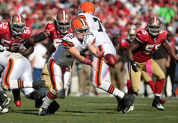 NFL: Browns at 49ers