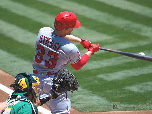 MLB: Los Angeles Angels at Oakland Athletics