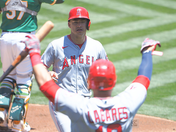 MLB: Los Angeles Angels at Oakland Athletics