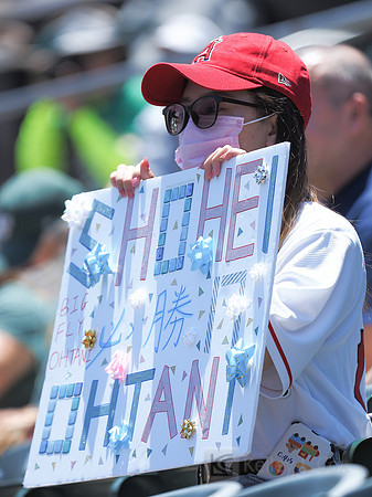 MLB: Los Angeles Angels at Oakland Athletics