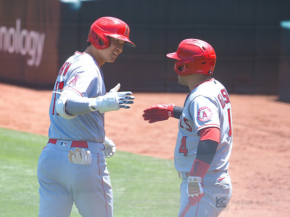 MLB: Los Angeles Angels at Oakland Athletics