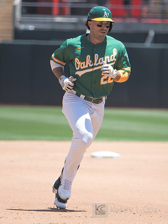 MLB: Los Angeles Angels at Oakland Athletics