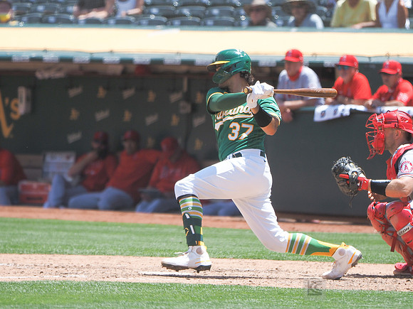 MLB: Los Angeles Angels at Oakland Athletics