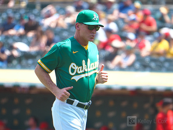 MLB: Los Angeles Angels at Oakland Athletics