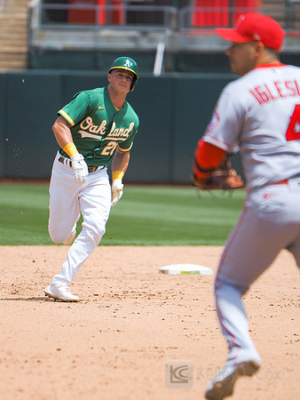 MLB: Los Angeles Angels at Oakland Athletics