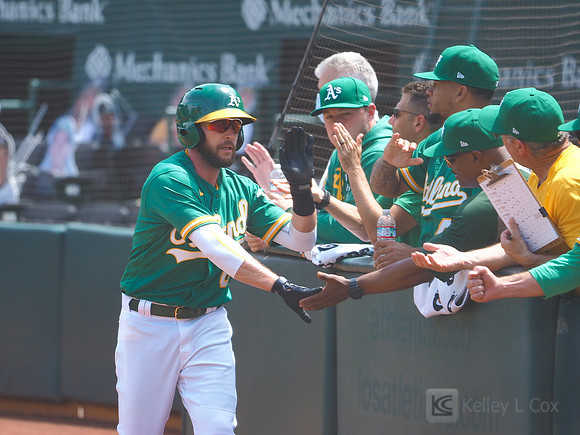 MLB: Los Angeles Angels at Oakland Athletics