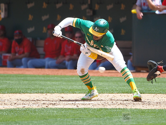 MLB: Los Angeles Angels at Oakland Athletics