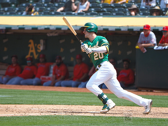 MLB: Los Angeles Angels at Oakland Athletics