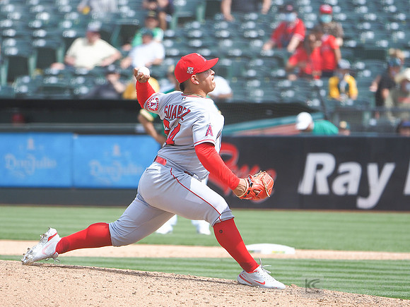 MLB: Los Angeles Angels at Oakland Athletics