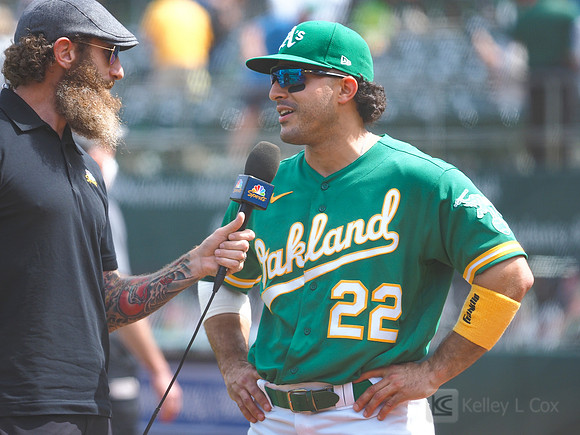 MLB: Los Angeles Angels at Oakland Athletics