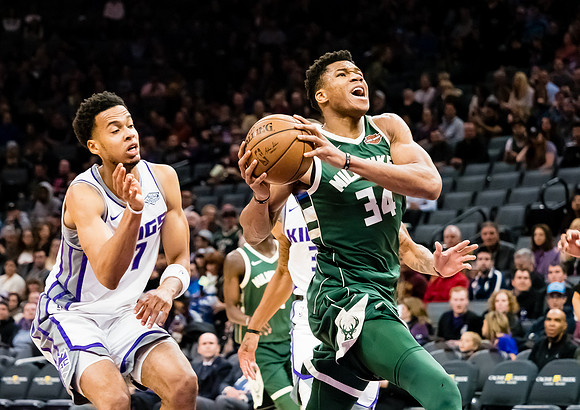 NBA: Milwaukee Bucks at Sacramento Kings