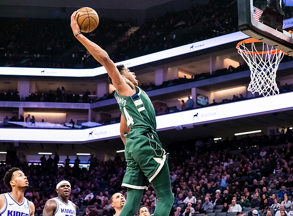 NBA: Milwaukee Bucks at Sacramento Kings