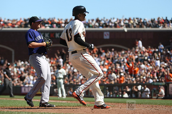 MLB: Colorado Rockies at San Francisco Giants