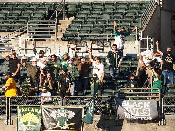 MLB: Los Angeles Angels at Oakland Athletics