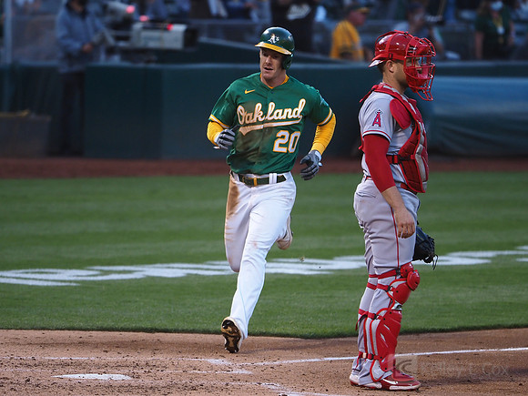 MLB: Los Angeles Angels at Oakland Athletics