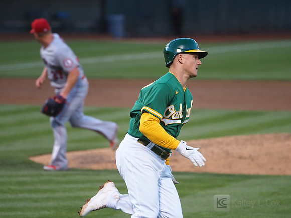 MLB: Los Angeles Angels at Oakland Athletics