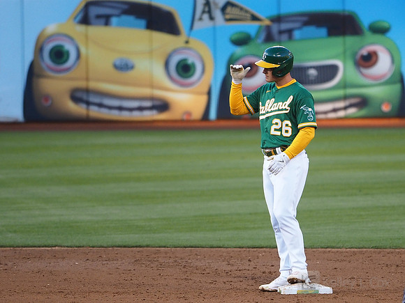 MLB: Los Angeles Angels at Oakland Athletics