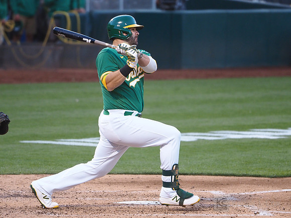MLB: Los Angeles Angels at Oakland Athletics