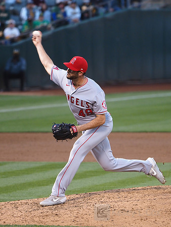 MLB: Los Angeles Angels at Oakland Athletics