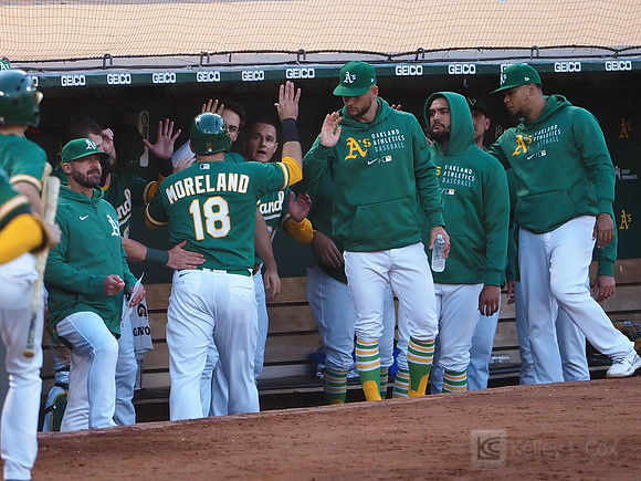 MLB: Los Angeles Angels at Oakland Athletics