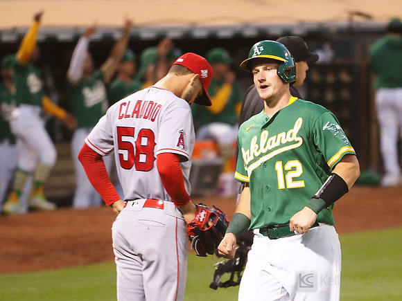 MLB: Los Angeles Angels at Oakland Athletics