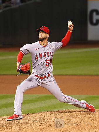 MLB: Los Angeles Angels at Oakland Athletics