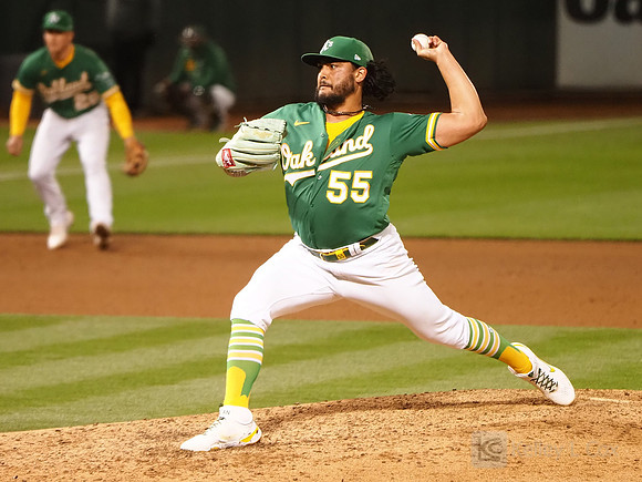 MLB: Los Angeles Angels at Oakland Athletics
