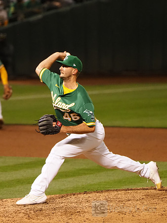 MLB: Los Angeles Angels at Oakland Athletics