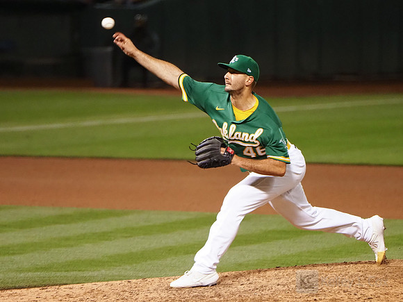 MLB: Los Angeles Angels at Oakland Athletics