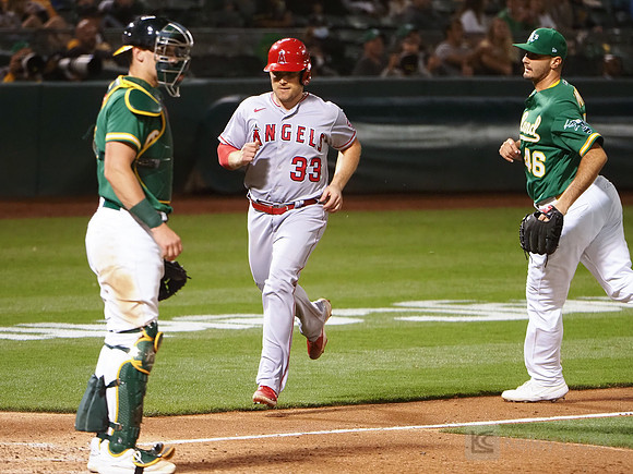 MLB: Los Angeles Angels at Oakland Athletics