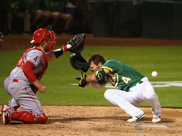 MLB: Los Angeles Angels at Oakland Athletics