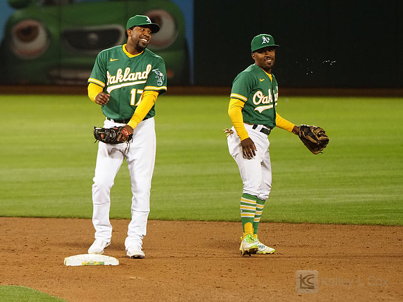MLB: Los Angeles Angels at Oakland Athletics