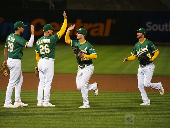 MLB: Los Angeles Angels at Oakland Athletics