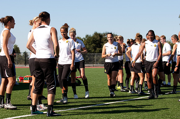 FC Gold Pride Practice