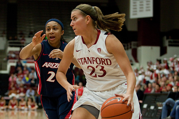 NCAA WOMEN'S BASKETBALL 2011 - Jan 6 - Arizona at Stanford