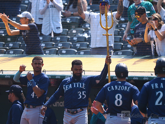 MLB: Seattle Mariners at Oakland Athletics