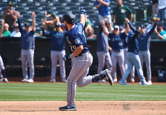 MLB: Seattle Mariners at Oakland Athletics
