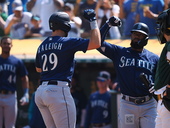MLB: Seattle Mariners at Oakland Athletics