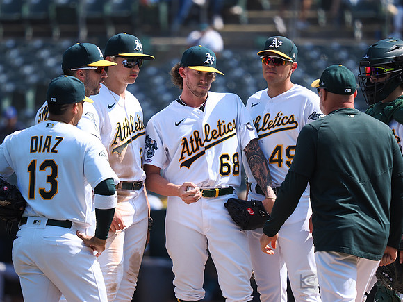 MLB: Seattle Mariners at Oakland Athletics