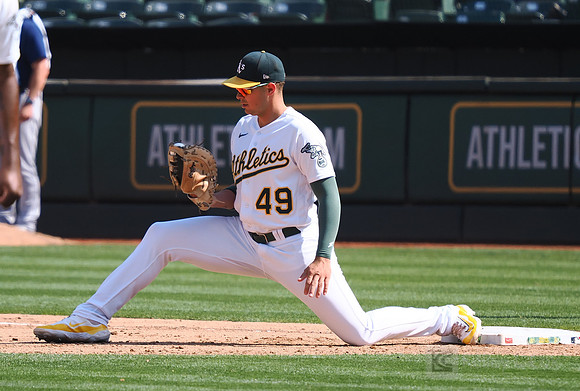 MLB: Seattle Mariners at Oakland Athletics