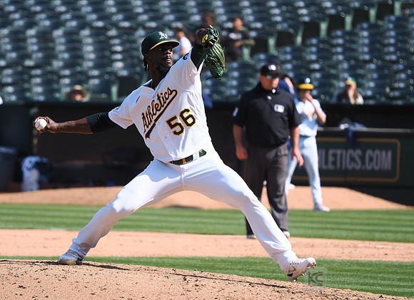 MLB: Seattle Mariners at Oakland Athletics