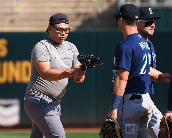 MLB: Seattle Mariners at Oakland Athletics
