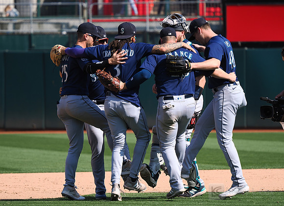 MLB: Seattle Mariners at Oakland Athletics