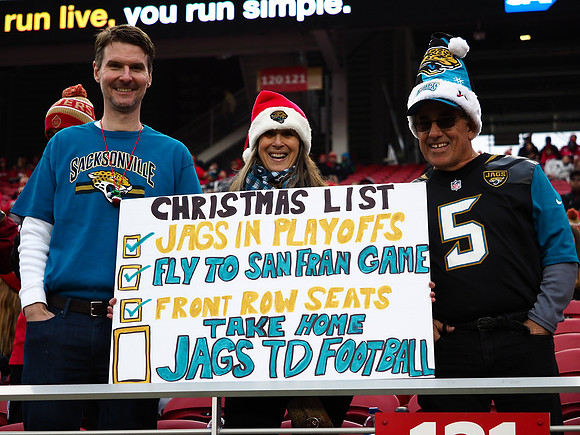 NFL: Jacksonville Jaguars at San Francisco 49ers