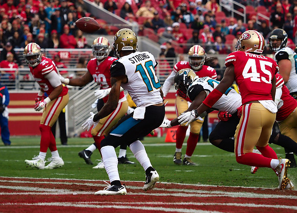 NFL: Jacksonville Jaguars at San Francisco 49ers