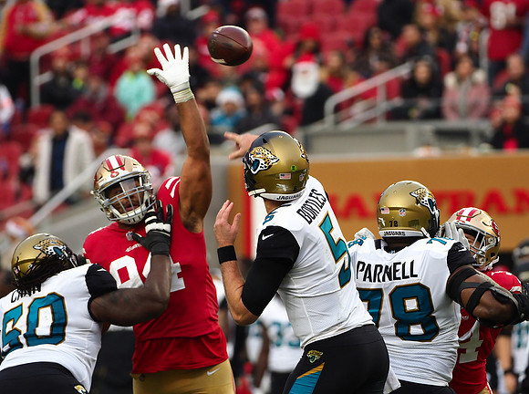 NFL: Jacksonville Jaguars at San Francisco 49ers