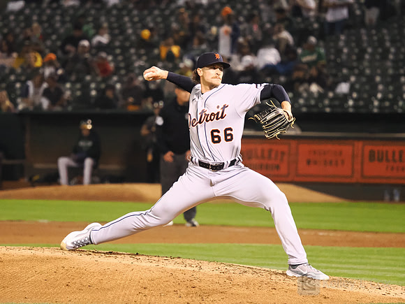 MLB: Detroit Tigers at Oakland Athletics